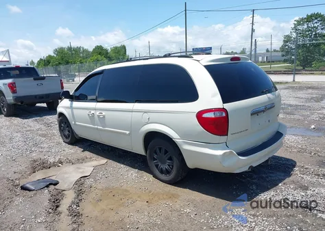 2007 Chrysler Town & Country Touring z USA, uszkodzony, nr VIN 2A4GP54L47R175647